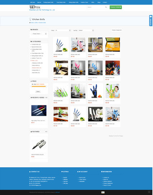 网页设计 商城网站建设 2014年刀具类电子商城网站策划