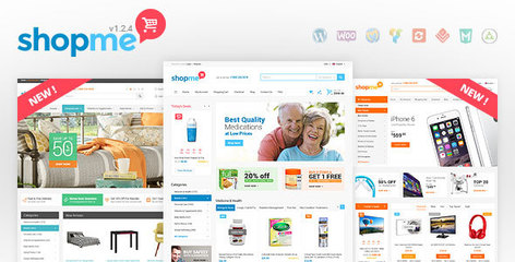 ShopMe Woocommerce购物商城WordPress主题[更新至V1.3.2]